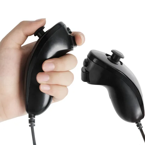 Miniatura 3 de Nunchuck Controller, 2 Pack Nunchuck Controller Replacement for wii Nunchuck Controller Joystick Gamepad, Compatible with Nintendo Wii & Wii U