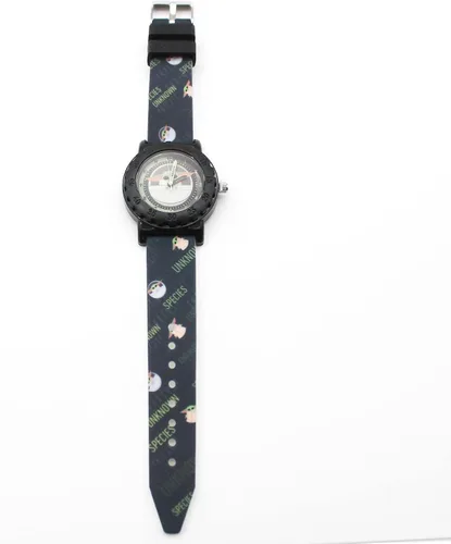 Miniatura 4 de Accutime Star Wars Baby Yoda Reloj de pulsera analógico de cuarzo con cara pequeña, detalles verdes para niñas, niños de todas las edades