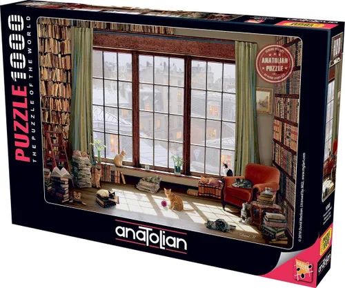 Miniatura 6 de Anatolian Puzzle -Cat Gallery, Rompecabezas de 1000 piezas, #1200