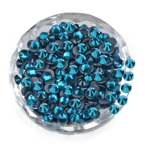 Miniatura 68 de LPBeads 10000 unidades de diamantes termoadhesivos SS6 amatista con parte trasera plana, gemas de diamantes de imitación de cristal redondas