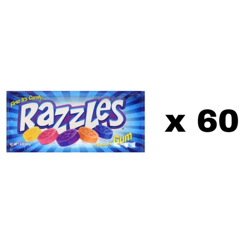 Miniatura 7 de Razzles Candy Gum (bolsa de 60 unidades)
