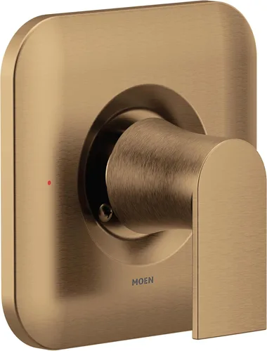 Moen Genta LX - Kit de moldura moderna de equilibrio de presión Posi-Temp de 1 mango, requiere válvula, T2471BZG