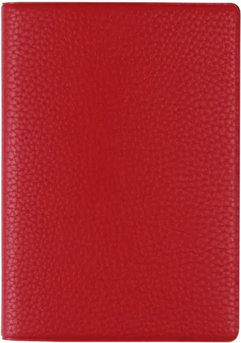 Miniatura 10 de Fenice Funda clásica para pasaporte, funda tipo cartera para viajes, esencial con bloqueo RFID, piel vegana, impermeable (negro)