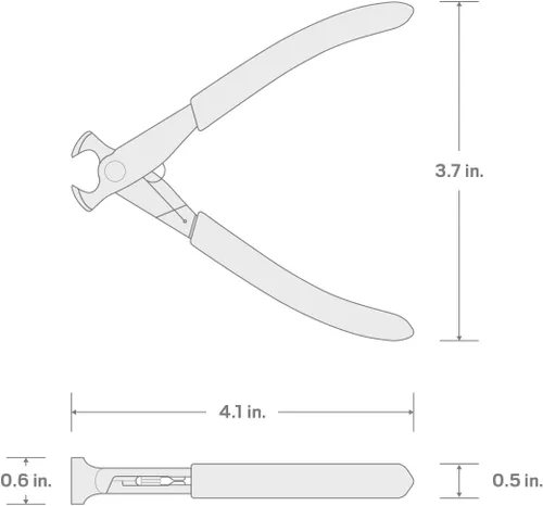 Miniatura 7 de TEKTON Mini Alicates de Corte de Extremos PMN64001