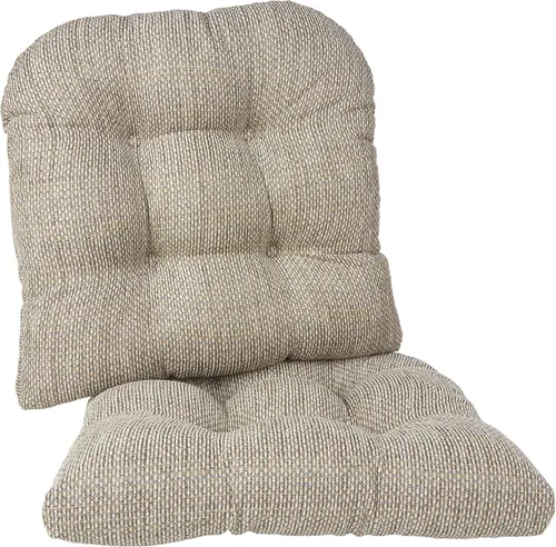 Miniatura 17 de Klear Vu Gripper Overstuffed - Cojines universales antideslizantes para silla de comedor para decoración de cocina o uso de oficina, almohadilla