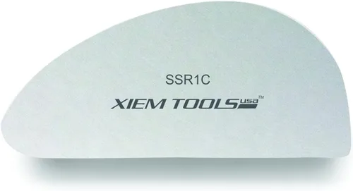 Xiem Tools Costilla de arcilla de acero inoxidable para cerámica y cerámica (costilla 1C)
