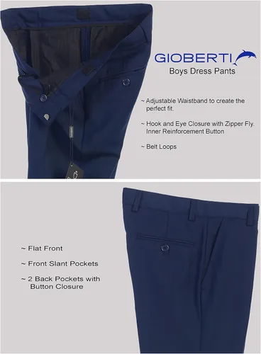 Miniatura 6 de Gioberti - Pantalones de vestir para niño