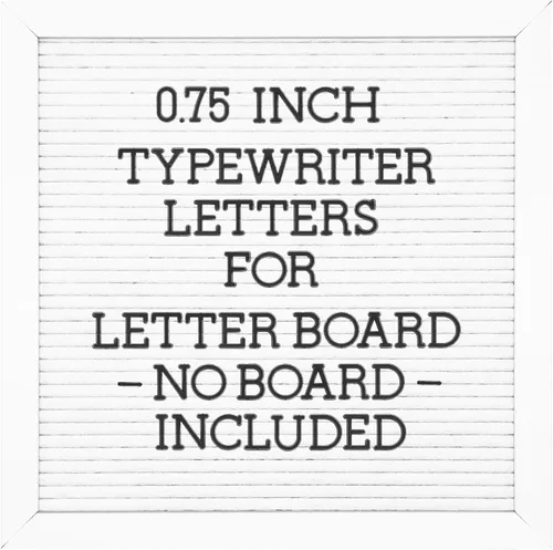 Miniatura 8 de Juego de letras de fieltro - 227 letras de 2 pulgadas de alto