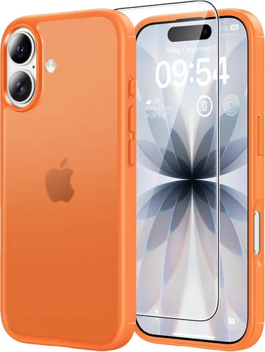 Miniatura 66 de TAURI Funda magnética 2 en 1 transparente para iPhone 14 Pro, compatible con Magsafe [no amarillenta] con protector de pantalla, protección de grado