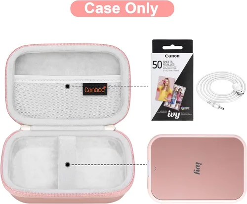 Miniatura 3 de Canboc Funda rígida para Canon Ivy 2/Canon Ivy/Canon Ivy CLIQ+2 CLIQ 2 CLIQ+ Mini impresora de fotos móvil inalámbrica Bluetooth impresora de cámara