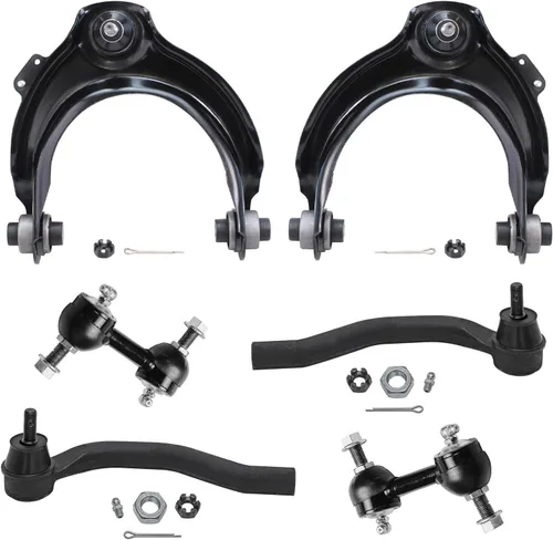 Miniatura 123 de Detroit Axle - Kit de extremo delantero para Chrysler 300 Dodge Charge Challenger 2011-2023, 2 brazos de control inferiores traseros 2 rótulas