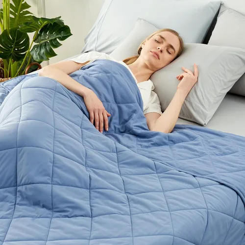Miniatura 23 de Manta refrescante Cozy Bliss para personas que duermen calientes tamaño Queen, Q-Max 0.45 Confort refrescante, mantas frías para sudores nocturnos