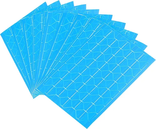 PATIKIL Adhesivo de esquina para fotos, 10 hojas/1020 unidades, etiquetas autoadhesivas de PVC para montaje de fotos, diario, álbum, diario, álbum