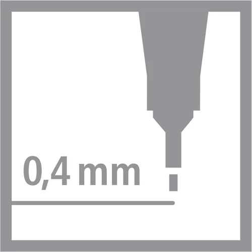 Miniatura 7 de STABILO Point 88 - Rotulador de punta fina, negro, paquete de 10
