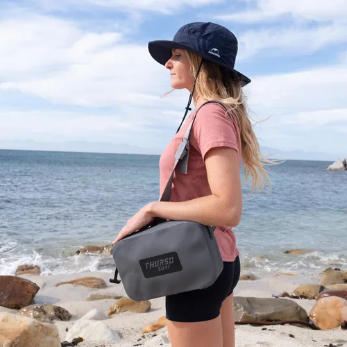 Miniatura 6 de THURSO SURF Riñonera Impermeable Bolsa Seca Bolsa Flotante Correa de Cintura Ajustable Mantén tu Teléfono y Objetos de Valor Seguros/Secos