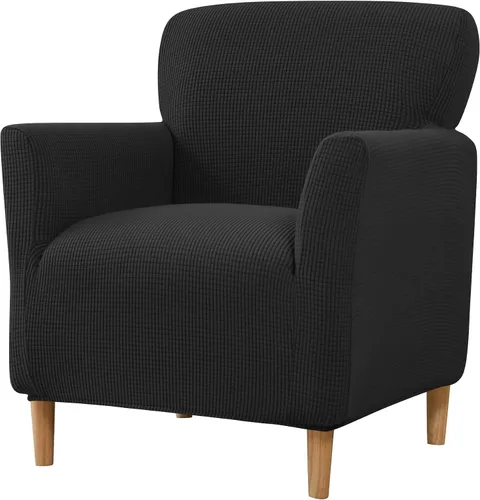 Miniatura 66 de FUANGUI Funda para Sillón de Banquete con Brazos Fundas para Sillas Elásticas Funda para Sillón Club Funda Suave para Sillón Sofá Cubiertas 03