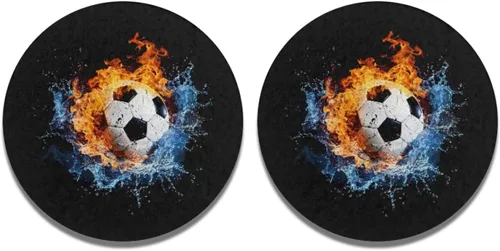 Miniatura 16 de AFPANQZ 250 Years Print Car Coasters for Cup Holders Absorbent Car Accessories 2.8" Car Cup Holder for Women 2 Pack