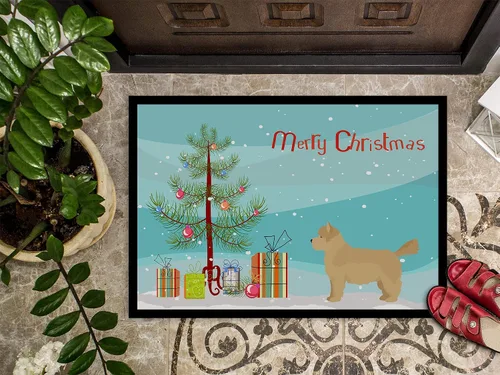 Miniatura 167 de Caroline's Treasures CK3799MAT Akita Shepherd - Tapete de árbol de Navidad de 18 x 27 pulgadas, tapete para puerta delantera, interior y exterior