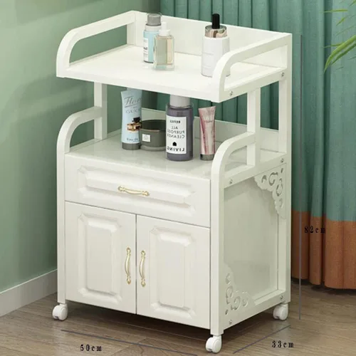 Miniatura 2 de MAHFEI Gabinete de almacenamiento para estaciones de peluquería, armario de almacenamiento de peluquería, armario de belleza, equipo de spa