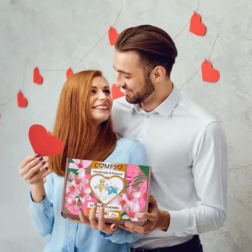 Miniatura 6 de Bombas de baño para niñas - Bombas de baño, regalos de Navidad para mujeres y niños, baño de burbujas, juego de regalo de bombas de baño hecho a