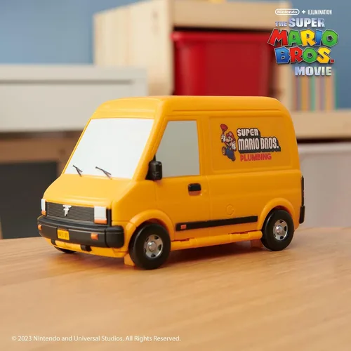 Miniatura 6 de LA PELÍCULA DE LOS SUPER MARIO BROS. – Set de Juego de Furgoneta con Figura Mini de Mario de 1.25
