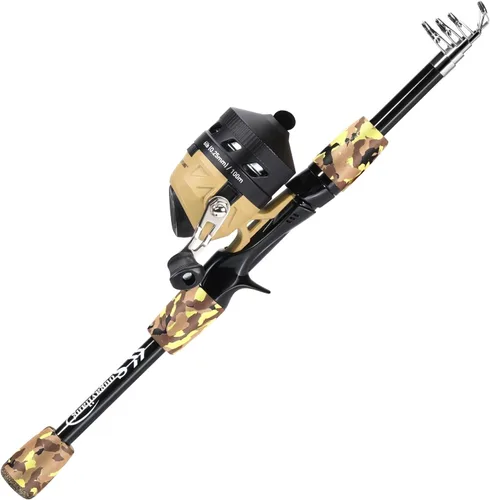 Sougayilang Kids Fishing Rod and Reel Combo,Light Weight Fishing Pole with Spincast Fishing Reel Tackle Bag Lures for Youth,Girls and Boys Good