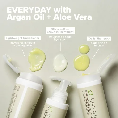Miniatura 3 de Paul Mitchell Clean Beauty - Champú diario, aumenta el brillo, añade cuerpo, para todo tipo de cabello