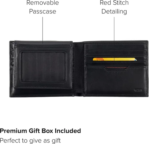 Miniatura 3 de TUMI - Delta Global Cartera extraíble con cerradura de identificación RFID para hombres - Negro, Negro