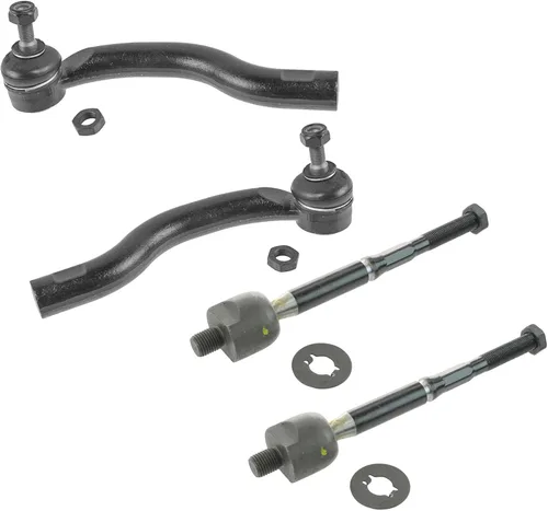 Miniatura 122 de TRQ Juego de barras de acoplamiento delanteras interiores y exteriores de 4 piezas compatible con Jeep Cherokee 1991-2001 y Comanche 91-92