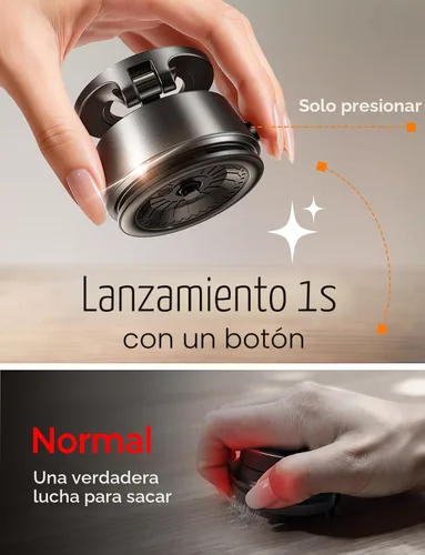 Miniatura 8 de LISEN Soporte de teléfono con succión 2026 Auto Vacuum 3.0, soporte magnético ajustable 360 para tablero de automóvil, accesorios Magsafe