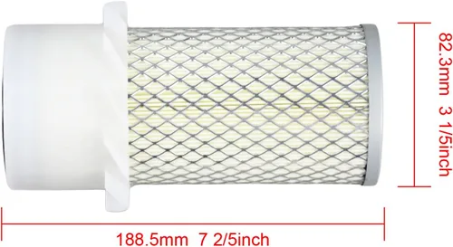 Miniatura 2 de 70000-11221 15227-11220 Filtro de aire 67800-58300 15562-11080 compatible con Kubota Tractor B KH L Series B4200 B5100 B5200 B6100 B6200 B711 32 ES