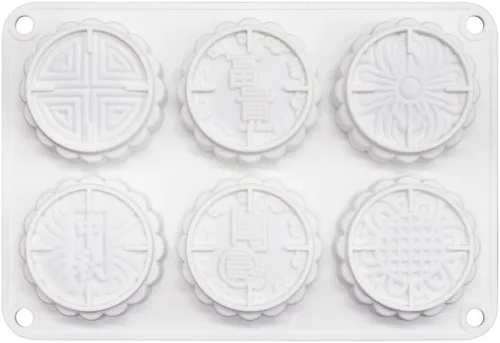 Miniatura 3 de Molde de silicona para pastel con 6 flores, molde de pan casero DIY, moldes de silicona para pastel, molde para pastel de luna, herramientas