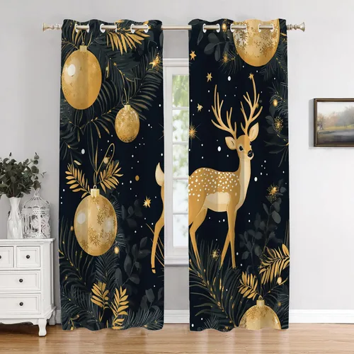 Miniatura 21 de Cortinas opacas de poliéster multicapa para cafetería, con diseño de diamantes, 2 unidades, 26 x 24 pulgadas