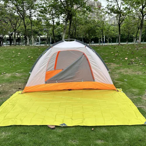 Miniatura 6 de TRIWONDER Hamaca para lluvia, mosca, lona impermeable, tienda de campaña, huella, tela de suelo, para mochileros, refugio de campamento, para 02