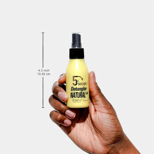 Miniatura 4 de EBIN NEW YORK Peluca y tejido desenredante de 5 segundos Spray desenredante acondicionador para cabello humano y sintético Sin enredos, brillo