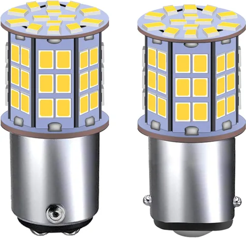Miniatura 11 de GRV Ba15d 1142 1076 Bombilla LED 4W 56-2835SMD Super Brillante AC/DC 12V-24V 40W de Reemplazo Halógeno para Luces Interiores de RV, Remolque