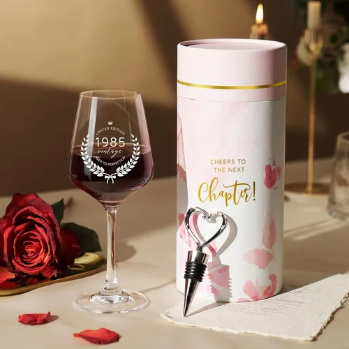 Miniatura 20 de AW BRIDAL Copas de vino Mr and Mrs Regalos de boda para parejas 2026, regalo de compromiso para parejas recién comprometidas, regalos de despedida