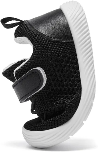 Miniatura 5 de MORENDL Zapatos de bebé para caminar para niños y niñas, zapatos de tenis antideslizantes para niños y niñas