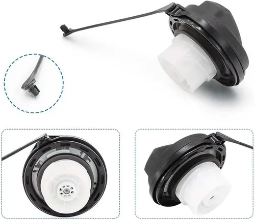 Miniatura 6 de Tapa de tanque compatible con Hyundai para Azera 2006 2007 2008 2009 2010 2011 2012-2017 para Elantra 2004-2019 Tapa de depósito de combustible