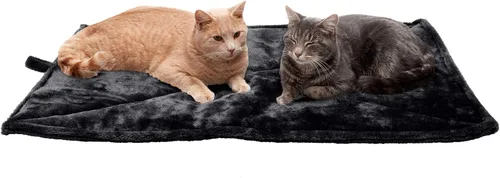 Furhaven ThermaNAP Cama Autocalentable para Gatos de Interior y Perros Grandes/Medianos, Lavable y Refleja el Calor Corporal - Tapete de Cama