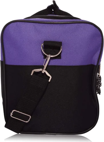 Miniatura 40 de Bolsa de lona, de DALIX, para el gimnasio, para viajar, 17 pulgadas