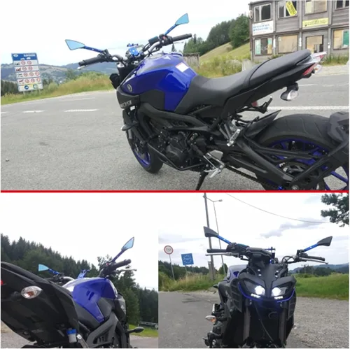Miniatura 6 de Accesorios universales para motocicleta CNC retrovisor lateral para Yamaha FZ8 FZ-8