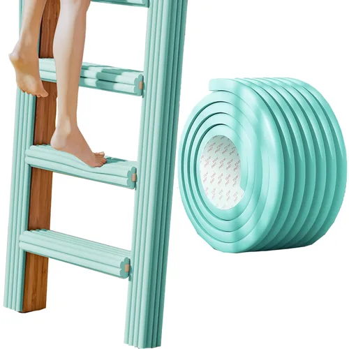 Almohadillas para escalera para litera, cubierta de escalera autoadhesiva, acolchado de espuma para litera, almohadillas de escalón, cama alta,