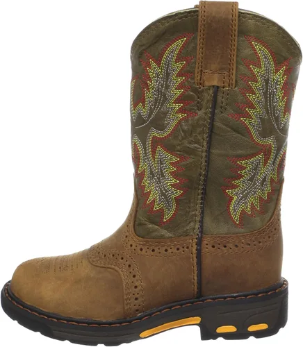 Miniatura 7 de ARIAT Botas de trabajo unisex YTH Workhog Pullon envejecida corteza verde militar