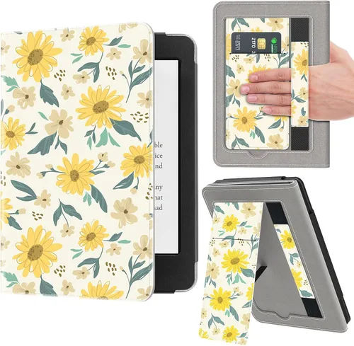 Miniatura 7 de VORI Funda con soporte para Kindle Paperwhite de 7"/6.8" (12ª/11ª generación-2024/2021) y Kindle colorsoft Signature Edition, funda protectora
