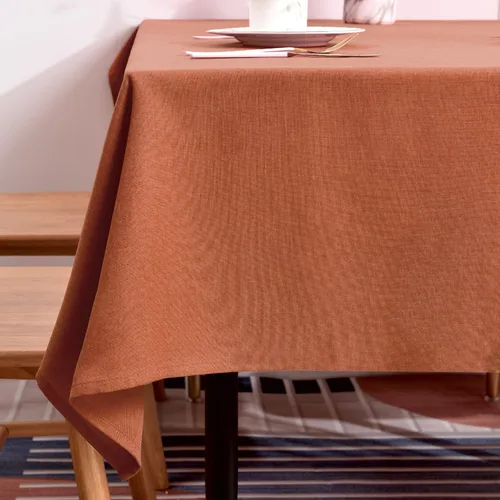 Miniatura 33 de BALCONY & FALCON Mantel Rectangular Estilo Jacquard Resistente al Agua Cubierta de Mesa para Comedor Cocina Café Fiestas y Uso al Aire Libre