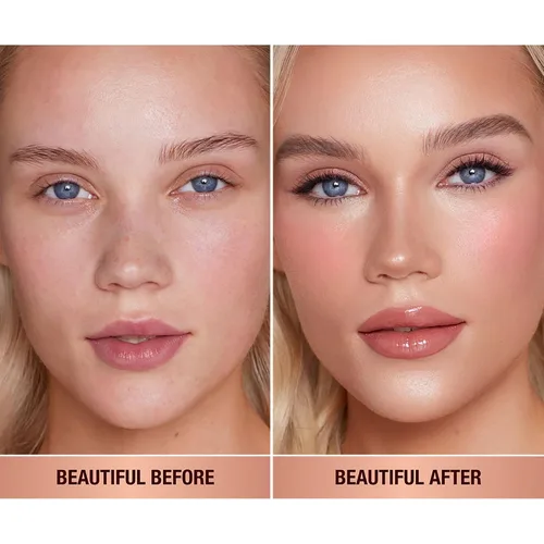 Miniatura 3 de Charlotte Tilbury Pillow Talk Beauty Light Wand - Resaltador líquido de maquillaje – Resaltador de enfoque suave y rubor para mejillas – Perlado