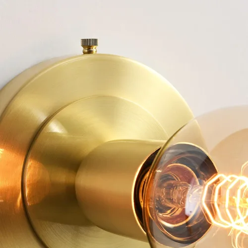 Miniatura 3 de BRIGHTTIA Luna Uno - Aplique de pared de 1 luz, accesorio industrial moderno de mediados de siglo para pared y techo, lámpara minimalista para baño