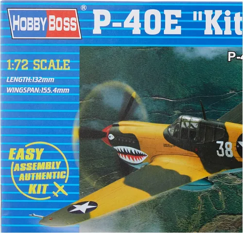Miniatura 2 de Hobby Boss P-40E Kittyhawk Kit de construcción de modelo de avión