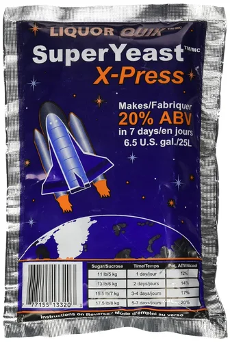 Miniatura 5 de Licor Quik Super Levadura X-Press (hace 6,5 US gal./25L)